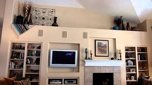 Love the idea of being able to display so many pictures at once. Alcove Stuff Ledge Decor Alcove Decor Shelf Decor Living Room