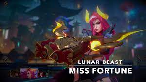 (like, share, comment, follow me) this illustration can be shared on their networks, as long as they show the credits: Wild Rift New Skins Lunar Beast Miss Fortune Patch 2 1 Youtube