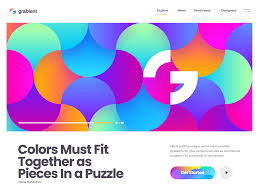 Grabient 2 0 Web Design Inspiration Creative Website Design Inspiration How To Memorize Things