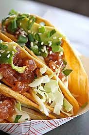 Full nutritional breakdown of the calories in baja fish tacos based on the calories and nutrition in each ingredient, including whole wheat tortilla, medium (45g), tilapia (3.5 oz or 99.2g), avocados, california (haas), onions, raw, red ripe tomatoes and the other ingredients in this recipe. Fish Tacos Still Rule Food Gal