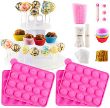 So, i asked my fellow recipe makers to send me their favorite cake pop recipes. Buy Cake Pop Maker Kit With 2 Silicone Mold Sets With 3 Tier Cake Stand Chocolate Candy Melts Pot Silicone Cupcake Molds Paper Lollipop Sticks Decorating Pen With 4 Piping Tips Bag