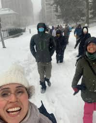 Couple Snowed in With Their Wedding Guests Got Married in a Blizzard