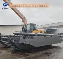 Multifunctional Dredging Used Amphibious Excavator with ...