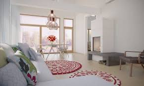 Having a small, round dining table can also help break up the space and create a naturally fluid feel. Small Living Room Dining Combo Design Ideas House Plans 70478