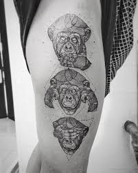 See no evil leg tattoos. 10 Tattoo Artists That Create Stunning Animal Portraits Scene360