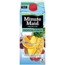 Minute Maid Premium Tropical Punch 59 Fl Oz Walmart Com In 2020 Minute Maid Tropical Punch Fruit Juice Recipes