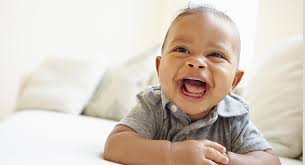 When can babies hold their head up?