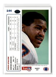 1991-Upper Deck -#144-Steve Atwater -Denver Broncos