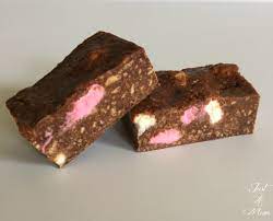 No Bake Marshmallow Slice Recipe Marshmallow Slice Chocolate Marshmallows Slices Recipes