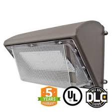 80w Led Wall Pack Light Semi Cutoff Forward Throw Dlc Listed Wall Packs Wall Pack Lights Led Panel Light