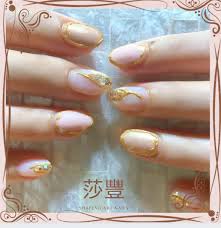 時尚金框美甲fashion nails nails beauty