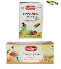 2 Pack Jamaican Caribbean Dreams Cinnamon Mint Honey Ginger 44 Tea Bags Ebay In 2021 Peppermint Tea Masala Tea Masala Chai Tea