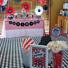 50's party banner i love the 50's banner 1950s rock and roll theme party decorations photo booth backdrop wall background 50s party decoration baby shower birthday party supplies, 70.8 x 15.7 inch. 1950s Party Ideas For A Grown Up Birthday Catch My Party