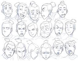 Sokka Expressions Study By Nylak On Deviantart Drawing Expressions Character Design References Drawings