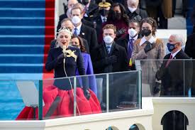 Lady gaga has belted out 'the star spangled banner' at the inauguration of joe biden and kamala harris! Watch Lady Gaga S National Anthem Performance At Joe Biden S Inauguration