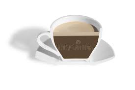 Meia Xicara De Cafe Imagem De Stock Imagem De Macro 37507173
