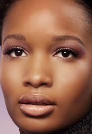 natural makeup on black women