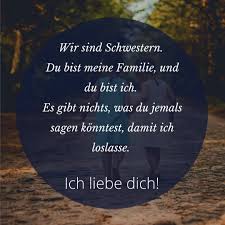 Wir Sind Schwestern Ich Liebe Dich Als Spruch Fur Die Kleine Oder Grosse Schwester Geschwister Spruche Schwester Zitate Zitate