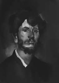 Here is a study I did after John Singer Sargent. He sure neutralized the  sky for having all this bold color!