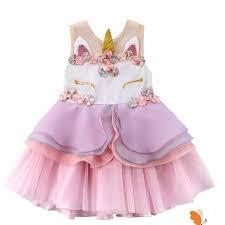 Harga produk yang ditawarkan pun cukup terjangkau. Jual Dress Pesta Anak Perempuan Unicorn Kota Tangerang Ymaxbabyshop Tokopedia