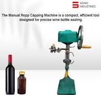 Manual ROPP Capping Machine for Wine Bottles | Precision Capper &  Adjustable Torque