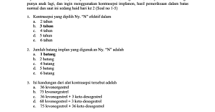 Berikut hasil ketik ulang lanjutan contoh soal latihan tes tertulis cpns calon bidan atau. Materi Soal Skb Kebidanan Cpns 2020 Seleksi Kompetensi Bidang Antapedia Com