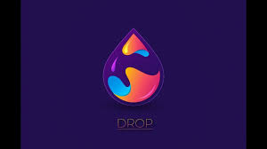 drop logo design illustration in adobe illustrator illustrator tutorial logo design samples logo design adobe illustrator logo design