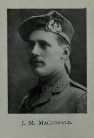 Captain John Mellis MacDonald (1892-1916)