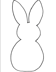 Free printable easter bunny paw print pattern. Free Bunny Template Printable Easter Bunny Crafts Easter Bunny Template Easy Easter Crafts