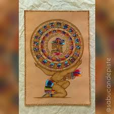 Mayan Calendar Haab Calendar Tzolkin Calendar Mayan Etsy In 2020 Mayan Art Maya Art Aztec Art