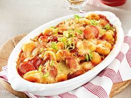 Rasanter Currywurst Gnocchi Auflauf Rezept Gnocchi Auflauf Rezept Lecker Kochen Rezepte