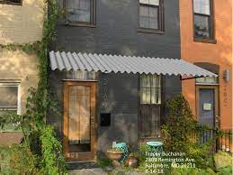 Corrugated Metal Awning Rendering Metal Awning Awning Aluminum Awnings