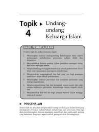 Maybe you would like to learn more about one of these? Topik 4 Undang Undang Keluarga Islam