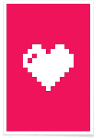 This website links to other sites, such as freshdesk, pardot and wordpress, which. Digi Heart Poster Juniqe