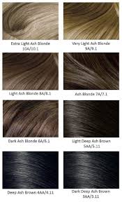 Light Ash Brown Hair Color Chart In 2019 Ash Brown