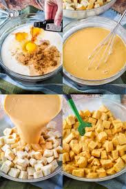 I'm sure americans aren't the only you can easily prep this dish the night before by cubing your bread and mixing your wet ingredients (store the mixture in the refrigerator overnight). Pumpkin Bread Pudding Recipe Bread Booze Bacon