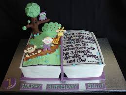 Shop options #11 pink roses floral cake. Open Story Book Fondant Cake Cakecentral Com