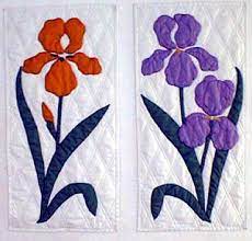 Bird And Flower Applique Patterns Blue Birds 26 X 44 Inches 12 00 Flower Applique Patterns Flower Quilt Patterns Applique Quilt Patterns
