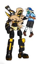 B1-99 and Jeff Sato by LukeAmorim34