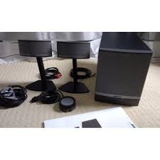 Bose Companion 5 Multimedia Speaker System Graphite Silver Audio Soundbars Speakers Amplifiers On Carousell