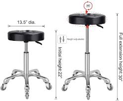 Check spelling or type a new query. Shenzhen Karrie Karrie Swivel Stool Chair Adjustable Height Heavy Duty Hydraulic Rolling Metal Stool For Kitchen Salon Bar Office Massage Blac