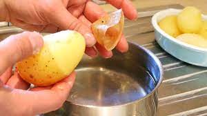 Steaming has all the benefits of boiling—no cooking oils, not much clean up—at. Super Quick Potato Peeling Life Hack Youtube
