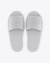 Download Home Slippers Top View In Apparel Mockups On Yellow Images Object Mockups