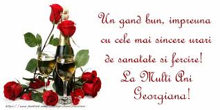 Social • pe 22.04.2018 la 10:24. La Multi Ani Georgiana Felicitari Muzicale Mesajeurarifelicitari Com