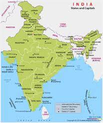 1 andhra pradesh hyderabad · 2 arunachal pradesh itanagar · 3 assam dispur · 4 bihar patna · 5 chhattisgarh raipur · 6 goa panaji · 7 gujarat . States And Capitals Of India Map List Of Total 28 States And Capitals Of India
