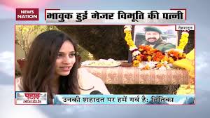 Netizens on social media site twitter praised kaul for his bravery and valour. Wife Of Martyred Major Vibhuti Shankar Dhoundiyal Pays Tribute Youtube