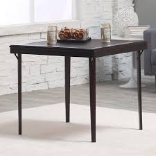 Home Wood Folding Table Card Table And Chairs Dining Table Design Modern
