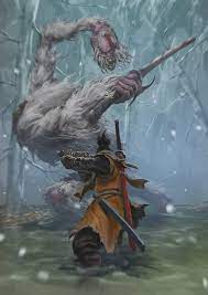 Guardian Ape 2 By Fadly Romdhani Sekiro Bloodborne Art Epic Art Samurai Art