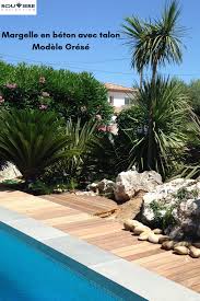 Gamme Sermibeton Margelle L Avec Une Retombee Amenagement Jardin Terrasse Piscine Piscine Amenagement Paysager Piscine Et Jardin