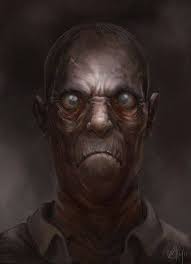 Thaddeus went mad in September after a visit to the well. He had gone with  a pail and had come back empty-handed, shrieking and waving his arms, and  sometimes lapsing into an